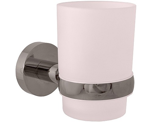 Стакан для зубных щеток Rav Slezak Colorado COA0201MGK Серый металлик крацованный