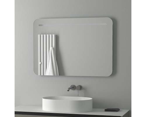 Зеркало Evoform Ledline 70x100 с подсветкой 8.5 W - без выключателя
