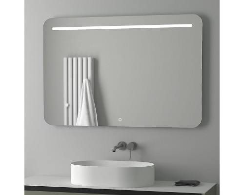 Зеркало Evoform Ledline 80x120 с подсветкой 10 W - сенсорный выключатель