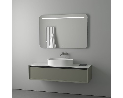 Зеркало Evoform Ledline 80x120 с подсветкой 10 W - сенсорный выключатель