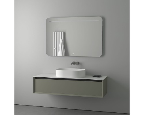 Зеркало Evoform Ledline 80x120 с подсветкой 10 W - сенсорный выключатель