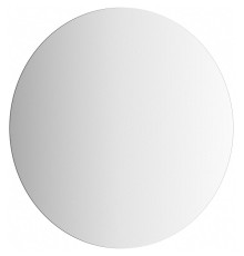 Зеркало Evoform Ledshine d60 с подсветкой 15 W - без выключателя - теплый белый свет