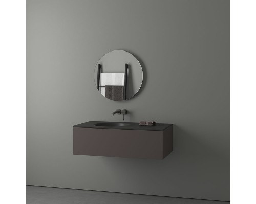 Зеркало Evoform Ledshine d60 с подсветкой 15 W - без выключателя - теплый белый свет