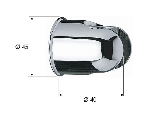 Держатель ручного душа Remer 339SONO Черный матовый