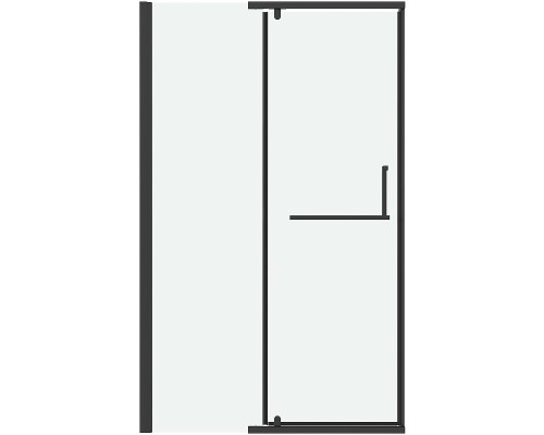 Душевая дверь Grossman Pragma 100 100.K33.03.100.21.00 профиль Черный матовый стекло прозрачное