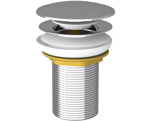 Донный клапан Teska PP1001 click-clack Хром