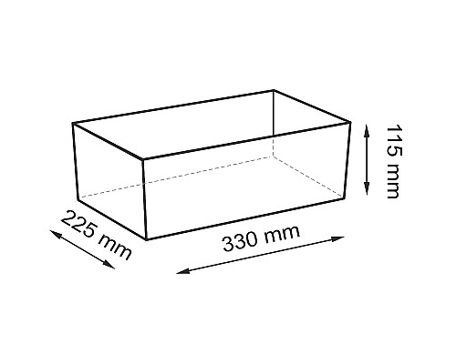 Корзина для аксессуаров WasserKRAFT Aula WB-110-M Серая