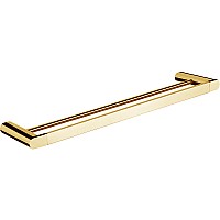 Полотенцедержатель Remer Lounge LN33DO двойной Золото