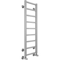 Водяной полотенцесушитель Terminus Контур П9 300х1000 4670078529664 Хром, нижнее подключение, G 1/2" ВР, с угловым соединением