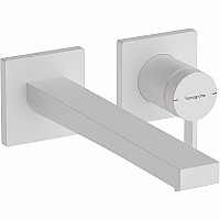Смеситель для раковины Hansgrohe Tecturis E 73051700 Белый матовый