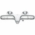 Смеситель для ванны Grohe Grohtherm 1000 New с термостатом Хром