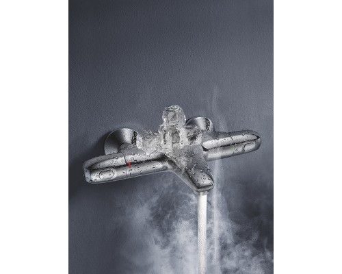 Смеситель для ванны Grohe Grohtherm 1000 New с термостатом Хром