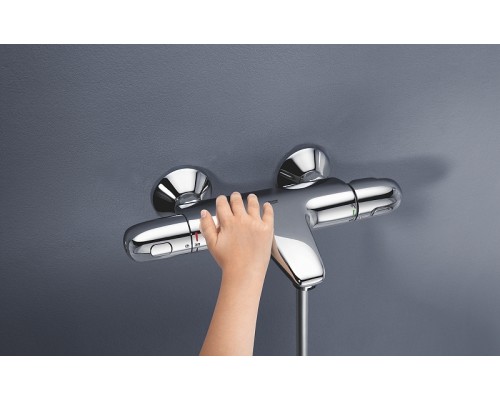 Смеситель для ванны Grohe Grohtherm 1000 New с термостатом Хром