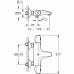 Смеситель для ванны Grohe Grohtherm 1000 New с термостатом Хром