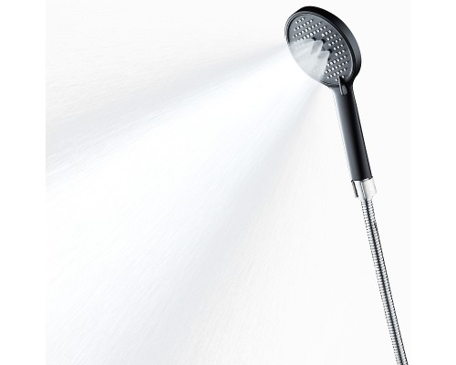 Душевой гарнитур Orange O-Shower Черный матовый