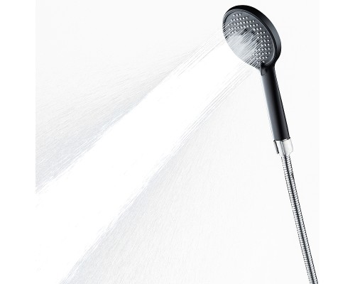 Душевой гарнитур Orange O-Shower Черный матовый