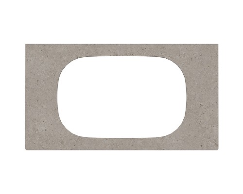 Столешница под раковину Kerama Marazzi Magica 90 MA.2.0.SG519920R\90 Серая матовая