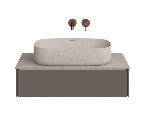 Тумба под раковину Kerama Marazzi Magica 90 MA.90.1\EGR.M подвесная Вечерний серый матовый