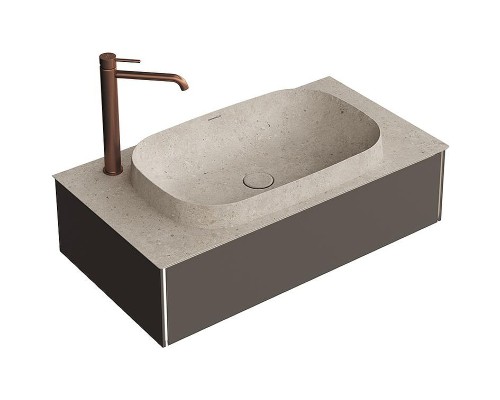 Тумба под раковину Kerama Marazzi Magica 90 MA.90.1\EGR.M подвесная Вечерний серый матовый