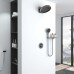 Душевая система Vincea Inspire VSFW-3I22MT3RGM с термостатом Вороненая сталь