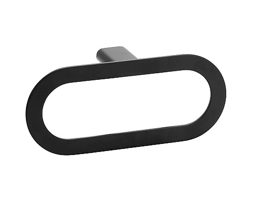 Кольцо для полотенец Bemeta Organic Black 167104380 Черное матовое