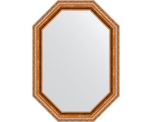 Зеркало Evoform Octagon 52х72 BY 7069 в багетной раме - Версаль бронза 64 мм
