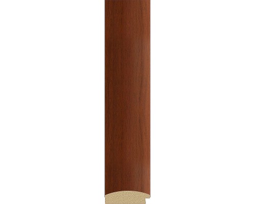 Зеркало Evoform Octagon 62x82 в багетной раме - Орех 65 мм