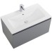 Тумба под раковину Art&Max Latina 80 AM-Latina-800-1C-SO-GM подвесная Серая матовая