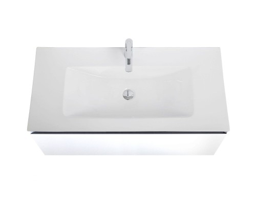 Тумба под раковину Art&Max Latina 100 AM-Latina-1000-1C-SO-BM подвесная Белая матовая