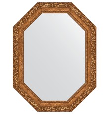 Зеркало Evoform Octagon 65x85 в багетной раме - Виньетка бронзовая 85 мм