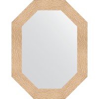 Зеркало Evoform Octagon 66x86 BY 7179 в багетной раме - Золотые дюны 90 мм