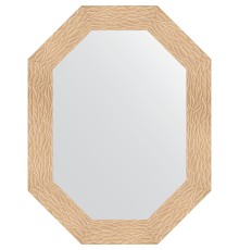 Зеркало Evoform Octagon 66x86 в багетной раме - Золотые дюны 90 мм