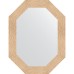 Зеркало Evoform Octagon 66x86 BY 7179 в багетной раме - Золотые дюны 90 мм