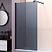 Шторка на ванну RGW Screens SC-051B 70х150 351105107-34 профиль Черный стекло тонированное