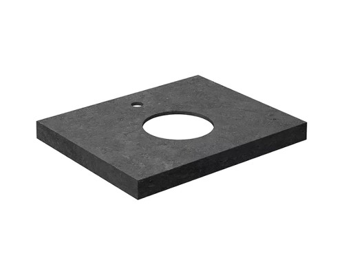 Столешница под раковину Kerama Marazzi Canaletto Роверелла 60 CN60.DL501320R Серая темная матовая
