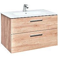 Тумба под раковину Roca Victoria 80 A857470517 подвесная Орех
