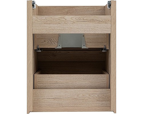 Тумба под раковину Aquanet Милан 50 336381 подвесная Дуб светлый