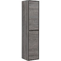 Шкаф пенал Aquanet Милан 35 336387 подвесной Дуб рошелье