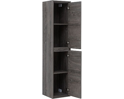 Шкаф пенал Aquanet Милан 35 336387 подвесной Дуб рошелье