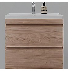 Тумба под раковину Style Line Атлантика 70 Люкс Plus СС-00002341 подвесная Ясень перламутр