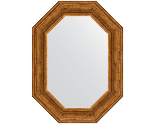 Зеркало Evoform Polygon 79х59 BY 7213 в багетной раме - Травленая бронза 99 мм