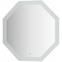 Зеркало Evoform Ledshine 100x100 с подсветкой 32 W - сенсорный выключатель - нейтральный белый свет