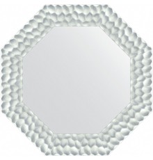 Зеркало Evoform Octagon 61x61 в багетной раме - Перламутровые дюны 89 мм
