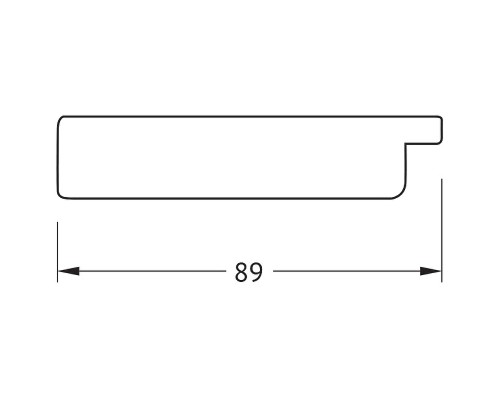 Зеркало Evoform Octagon 61x61 BY 7410 в багетной раме - Перламутровые дюны 89 мм