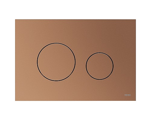 Клавиша смыва Tece Loop 9240937 Красная бронза металлик