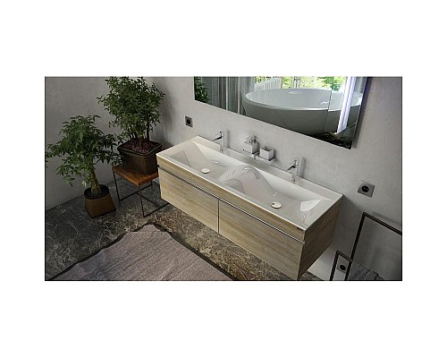 Тумба под раковину Velvex Pulsus 140 tp.PUL.PUL.140.2Y Дуб сонома