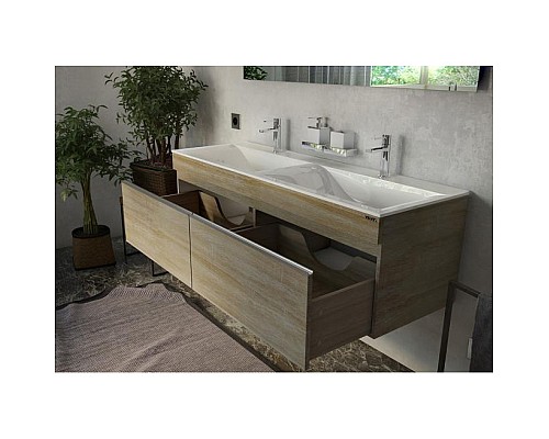 Тумба под раковину Velvex Pulsus 140 tp.PUL.PUL.140.2Y Дуб сонома