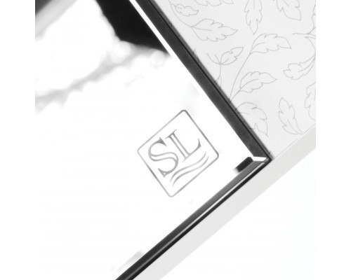 Зеркало со шкафом Style Line Ирис 65 С с подсветкой Белый глянец