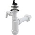 Сифон для раковины Alcaplast A41P Хром