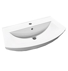 Раковина Sanita Luxe Best 85 WB.FN/Best/85-C/WHT.G/S1 Белая